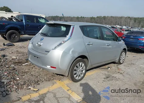 2013 Nissan Leaf S z USA, uszkodzony, nr VIN 1N4AZ0CP7DC416947